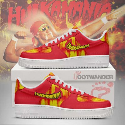W.W.E - Hulk Hogan AF1 Shoes-RON19092518