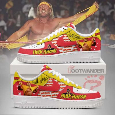 W.W.E - Hulk Hogan AF1 Shoes-RON19092516