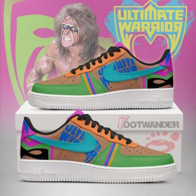 W.W.E - The Ultimate Warrior AF1 Shoes-RON19092509