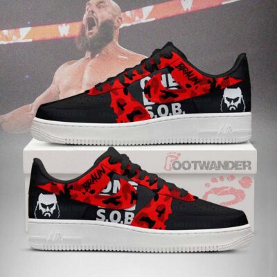 Braun Strowman AF1 Shoes-RN19092519