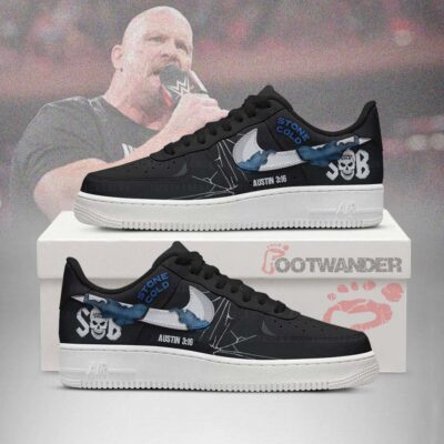 Stone Cold Steve Austin AF1 Shoes-RON19092524