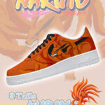 Nine-Tails Kurama Custom Sneakers