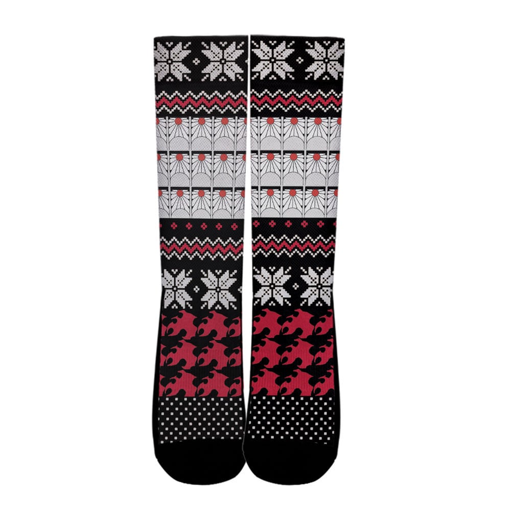 Yoriichi Tsugikuni Socks Anime Christmas - Image 2
