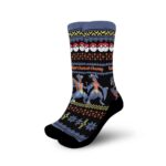 Garchomp Socks Anime Ugly Christmas