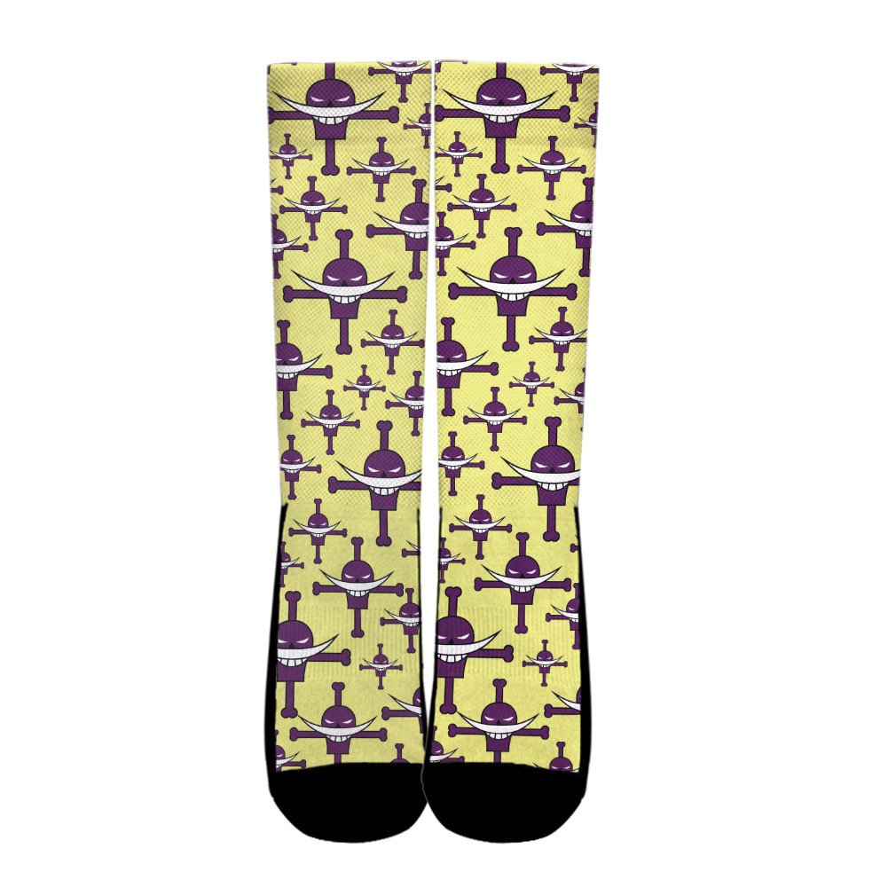 Edward Newgate Socks Symbols Pattern Anime VA0507 - Image 2