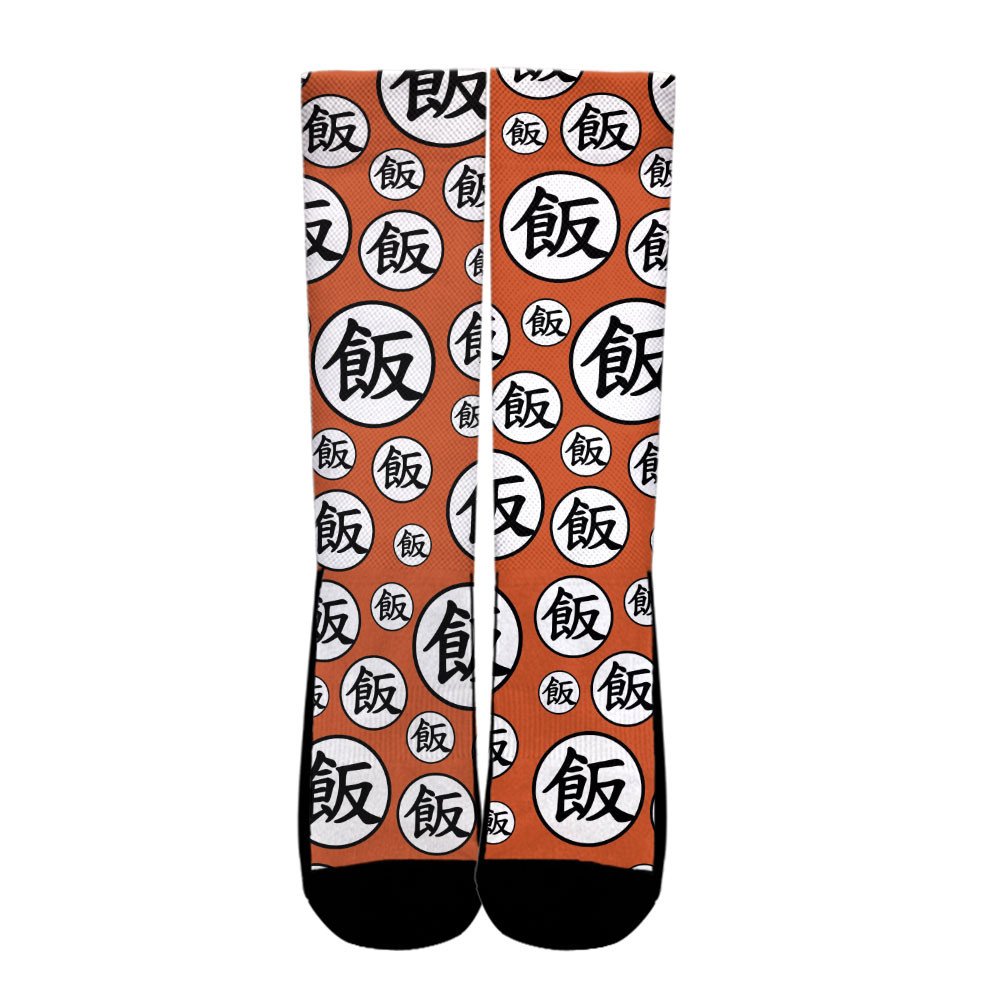 Gohan Socks Symbols Pattern Anime VA0507 - Image 2