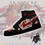 Akatsuki Itachi Uchiha V.6 Custom AJ1 High-Top Sneakers