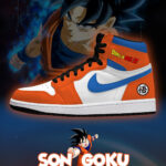 Son Goku V.1 Custom AJ1 High-Top Sneakers