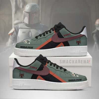 BOBA FETT - Star Wars Style AF1 Shoes