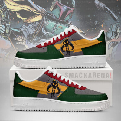 Boba Fett 1 - Star Wars AF1 Shoes