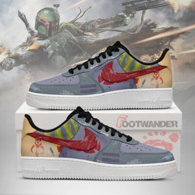 Boba Fett 2 - Star Wars AF1 Shoes