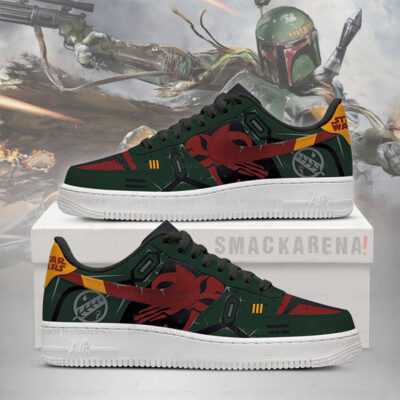 Boba Fett - Star Wars AF1 Shoes New