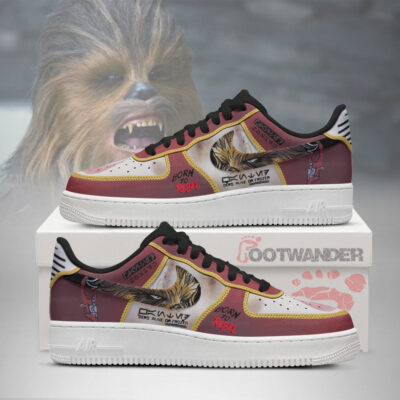 ChewBacca - Star Wars Style AF1 Shoes