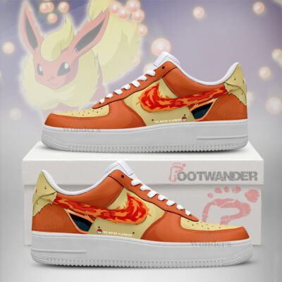 FLAREON - Pokemon AF1 Shoes