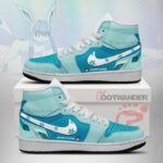 GLACEON - Pokemon AJ1 Shoes