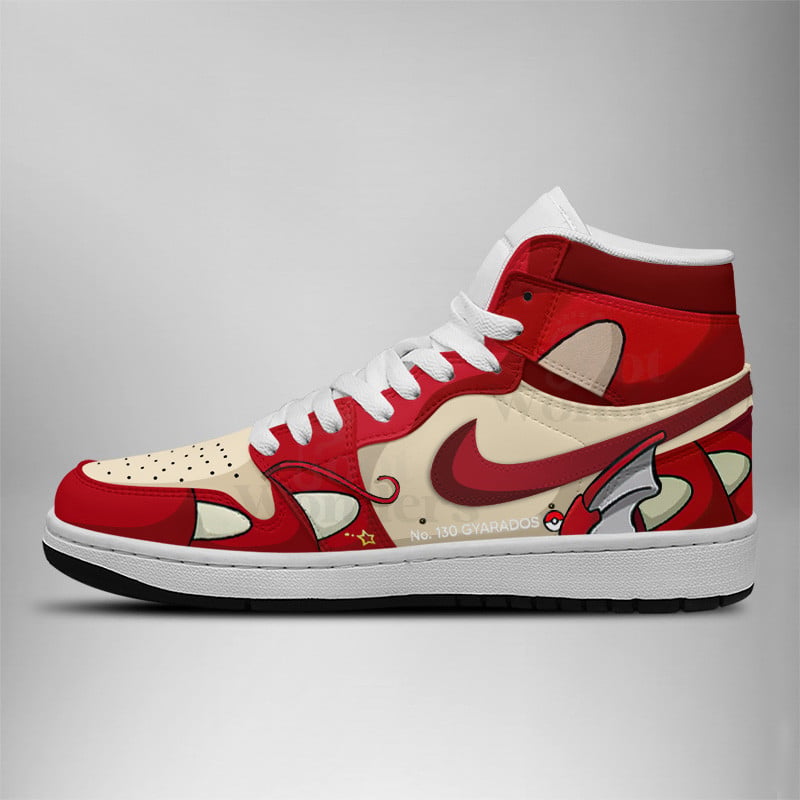 Shiny Gyarados - Pokemon Shiny AJ1 Shoes - Image 2