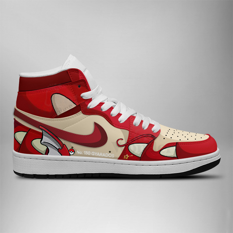 Shiny Gyarados - Pokemon Shiny AJ1 Shoes - Image 3