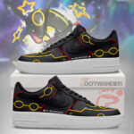Shiny Rayquaza 1 - Pokemon Shiny AF1 Shoes
