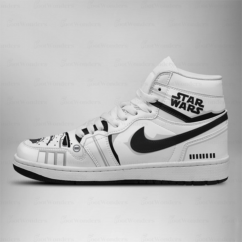 Stormtrooper - Star Wars AJ1 Shoes New - Image 2