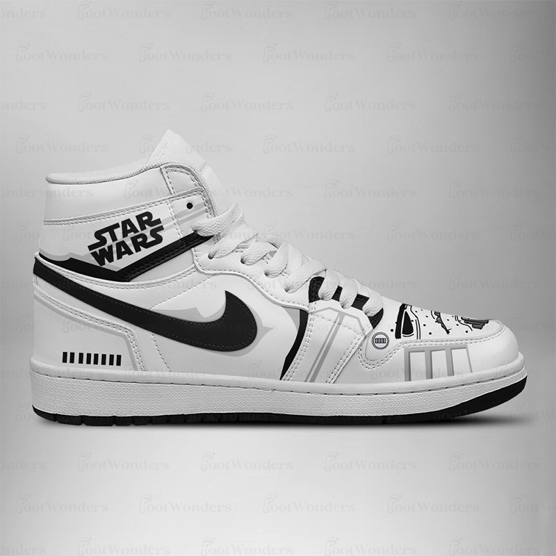 Stormtrooper - Star Wars AJ1 Shoes New - Image 3