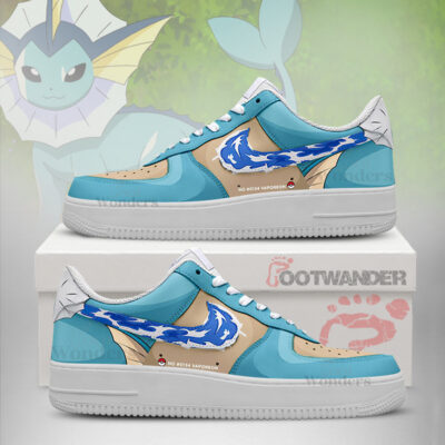 VAPOREON - Pokemon AF1 Shoes