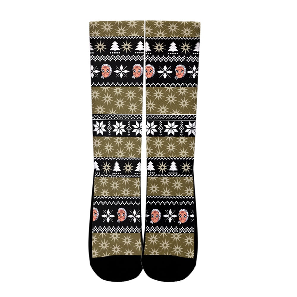 Hotaru Haganezuka Christmas Ugly Socks - Image 2