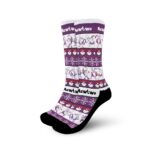 Mewtwo Christmas Ugly Socks8