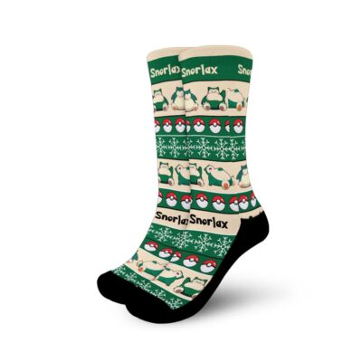 Snorlax Christmas Ugly Socks8