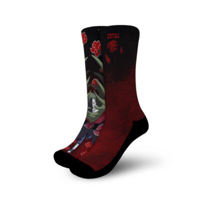 Akatsuki Zetsu Socks Clan Member Socks