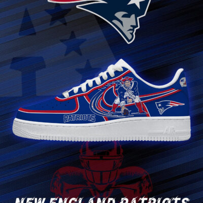 New England Football V.2 Custom Sneakers