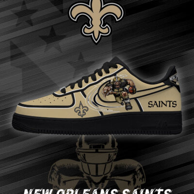 New Orleans Football V.2 Custom Sneakers