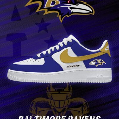 Baltimore Football Custom Sneakers