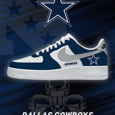 Dallas Football Custom Sneakers
