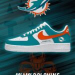 Miami Football Custom Sneakers