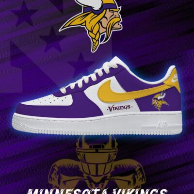 Minnesota Football Custom Sneakers