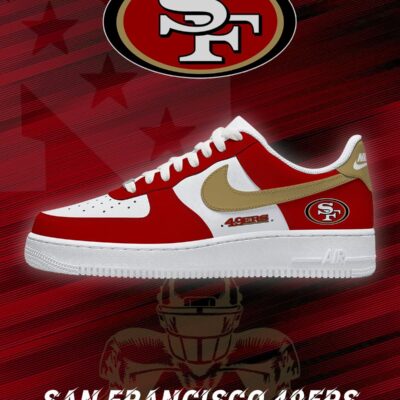 San Francisco Football Custom Sneakers