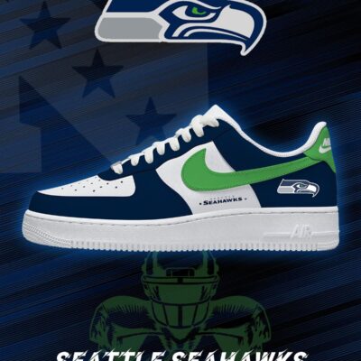 Seattle Football Custom Sneakers