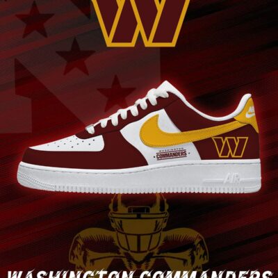 Washington Football Custom Sneakers