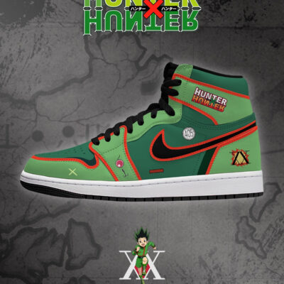 Gon Freecss V.1 Custom AJ1 High-Top Sneakers
