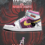 Machi Komacine V.1 Custom AJ1 High-Top Sneakers