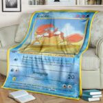 Anime Pokemon Krabby Blanket And Quilt   -VB23S-7305