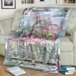 Anime Pokemon Rayquaza VMAX Blanket And Quilt   -PGYBP-1377