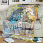 Anime Pokemon Reshiram & Zekrom GX Cosmic Eclipse Blanket And Quilt   -X6LTI-3597