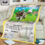 Anime Pokemon Zigzagoon Quilts Blanket   -U4LFU-8299