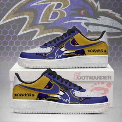Baltimore Ravens AF1 Shoes