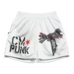 CM Punk Best Since Day One Retro Shorts