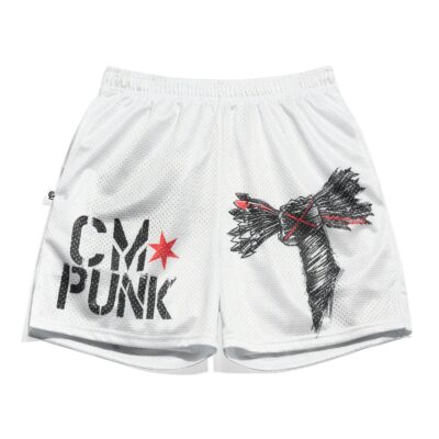 CM Punk Best Since Day One Retro Shorts