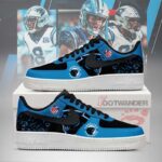 Carolina Panthers AF1 Shoes