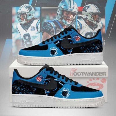 Carolina Panthers AF1 Shoes