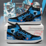 Carolina Panthers AJ1 Shoes